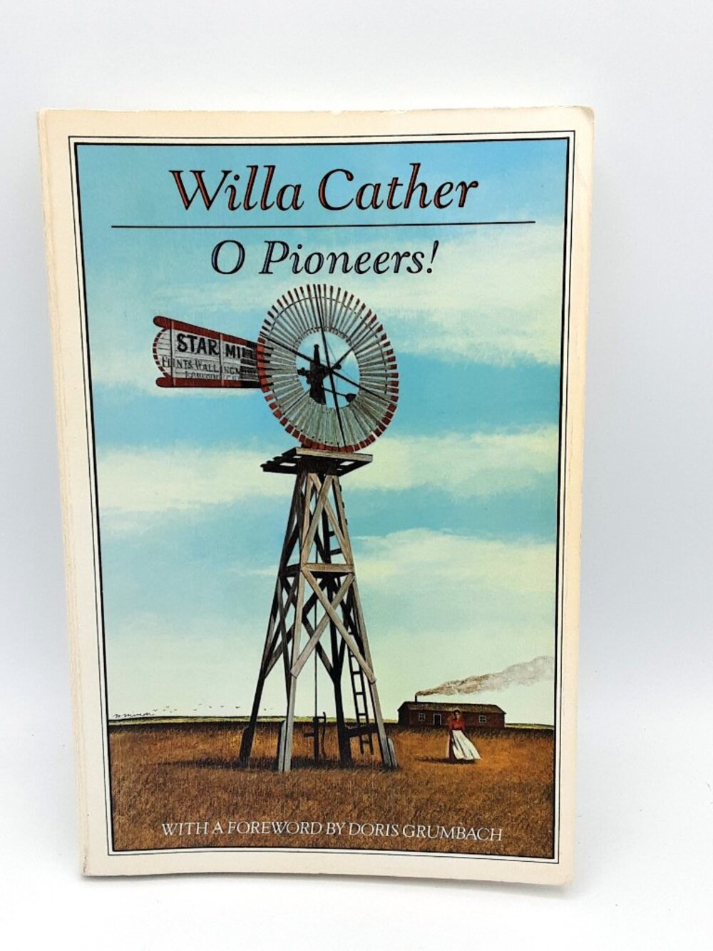 O Pioneers! WILLA CATHER - BONUS Cather 8 cent stamp 1988 9th printing